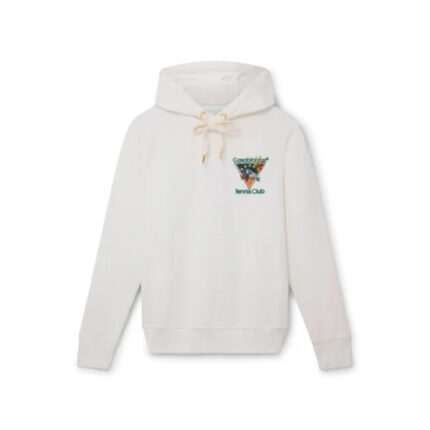 Casablanca Sport Club White Hoodie