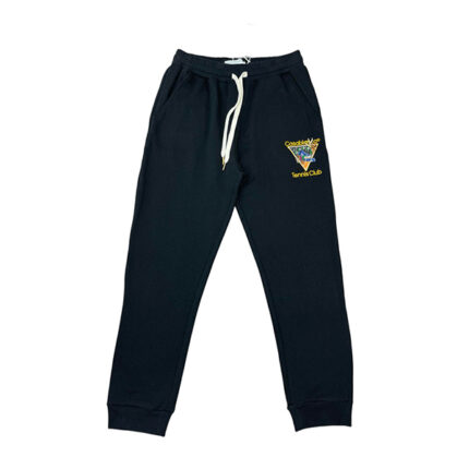 Casablanca Tennis Club Black Sweatpants