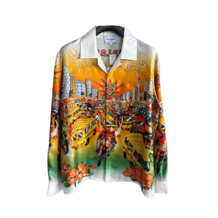 Casablanca Traffic Print Shirt