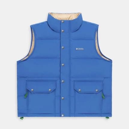 Cobalt-Blue Madhappy x Columbia Wallowa Puffer Vest