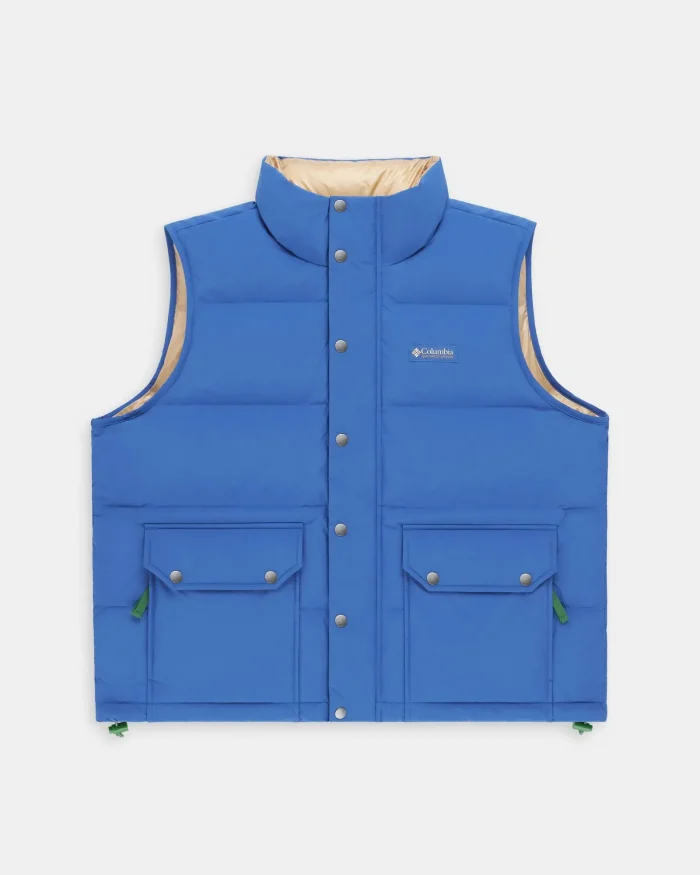Cobalt-Blue Madhappy x Columbia Wallowa Puffer Vest