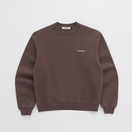 Coffee Madhappy Classics Fleece Crewneck