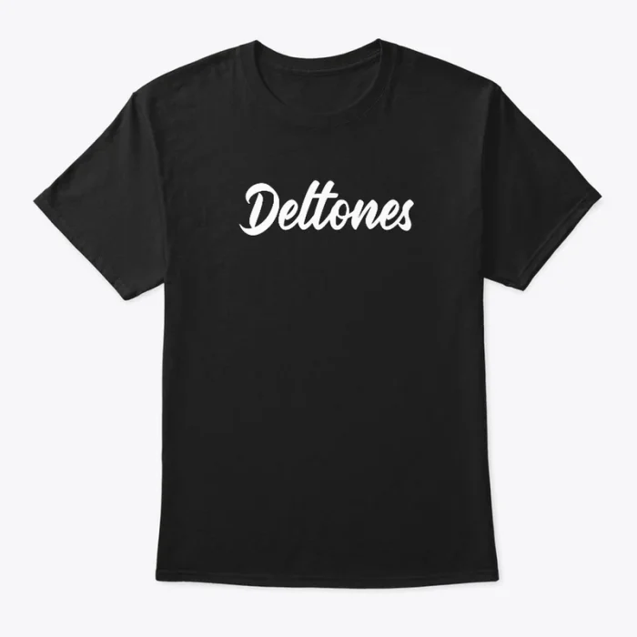 Deftones Logo T Shtir Black
