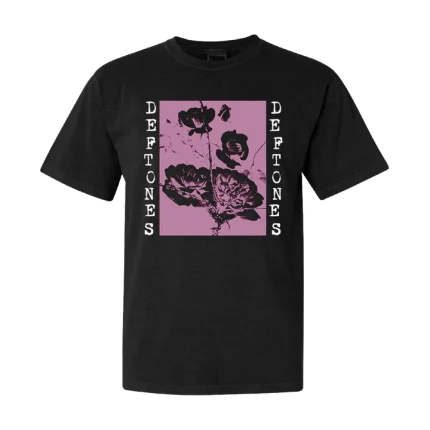 Deftones Merch Flowers T-Shirt