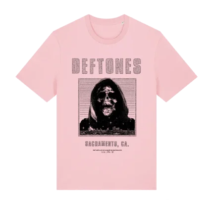 Deftones Merch Pink Deathtones T-Shirt