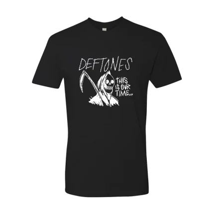 Deftones Merch Reaper Black T-Shirt