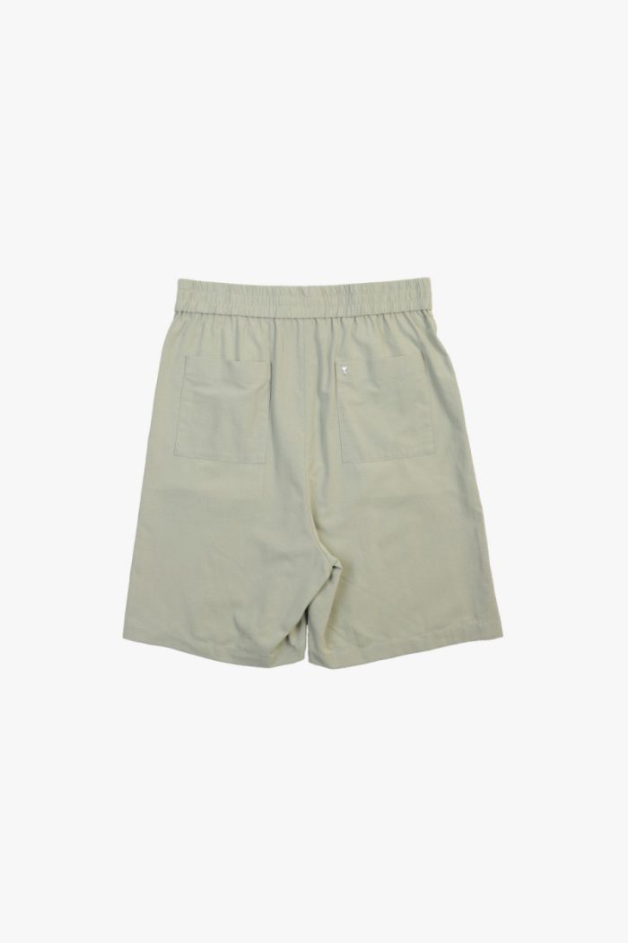 Elasticated waist bermuda Sauge