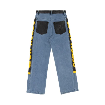 Drew House Wide Leg Jean Vintage Color Block