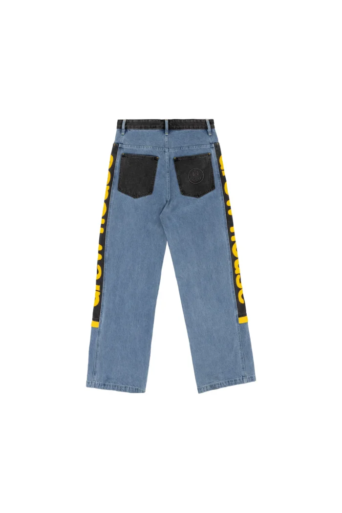 Drew House Wide Leg Jean Vintage Color Block