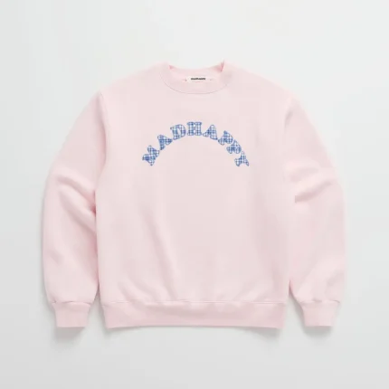 Frill Madhappy Plaid Cooper Fleece Crewneck