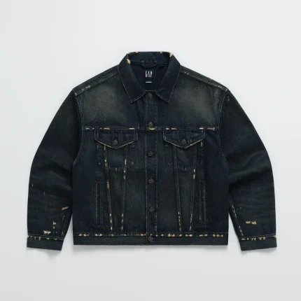 Gap x Madhappy Distressed Denim Trucker Sand-Washed