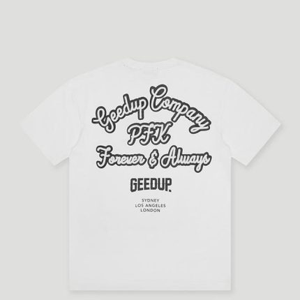 Geedup Company T-Shirt White