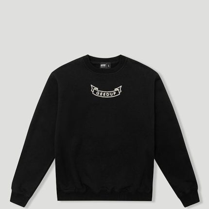 Geedup G-PFK Script Crewneck Black