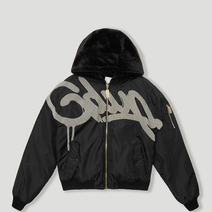 Geedup Handstyle/Team Logo Bomber Black/White