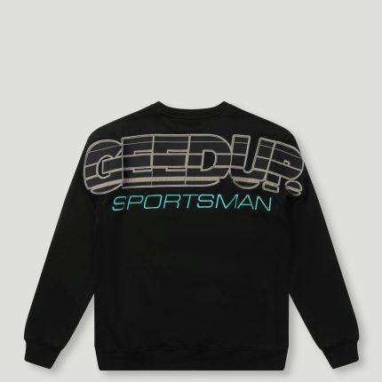 Geedup OS Sportsman 2.0 Crewneck Black&Aqua Green