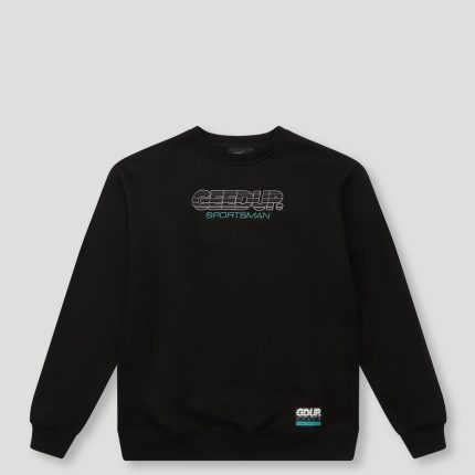 Geedup OS Sportsman 2.0 Crewneck Black&Aqua Green