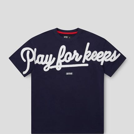 Geedup PFK Script T-Shirt Navy