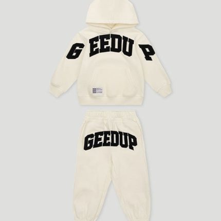Geedup Team Logo Kids Tracksuit Buttercream