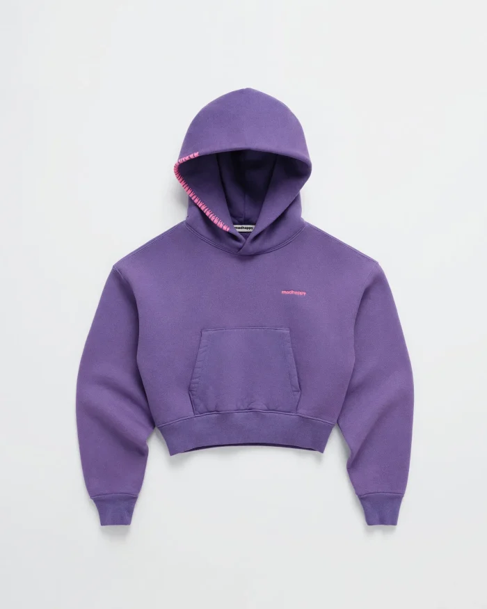 Grapevine Madhappy Classics Cropped Fleece Hoodie