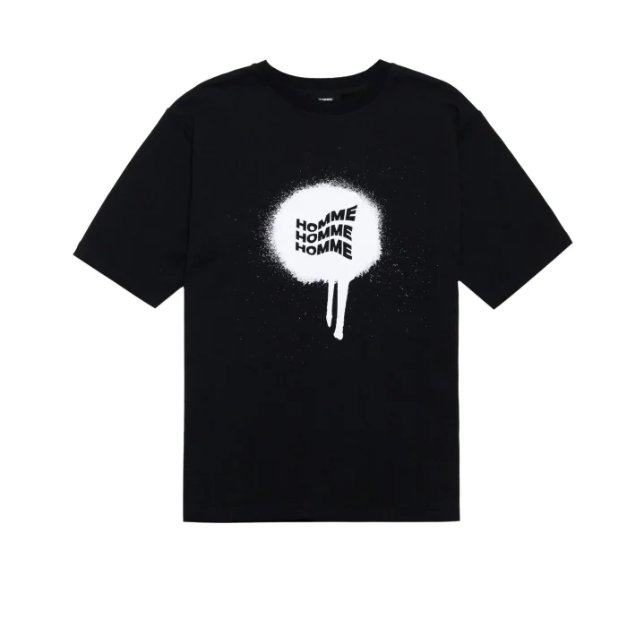 Homme Plus Ink Splash Tee