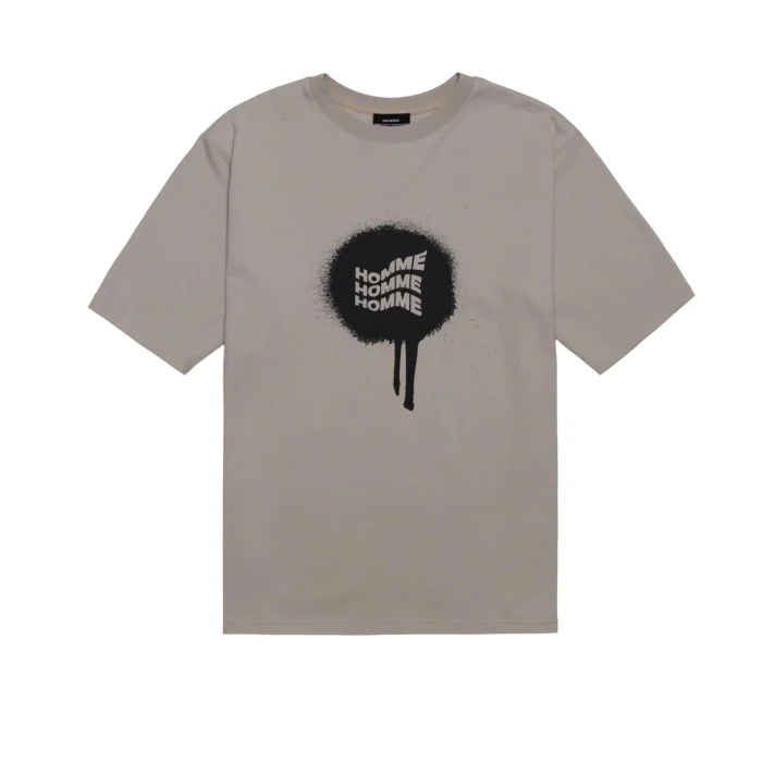 Homme Plus Ink Splash Tee