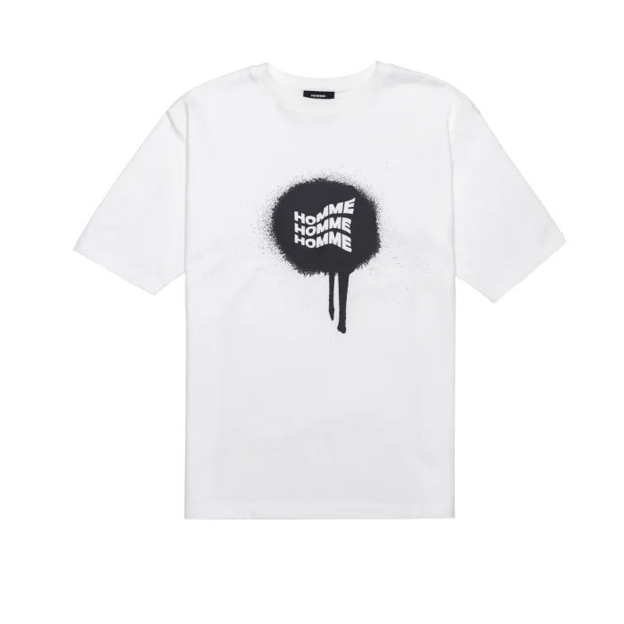 Homme Plus Ink Splash Tee