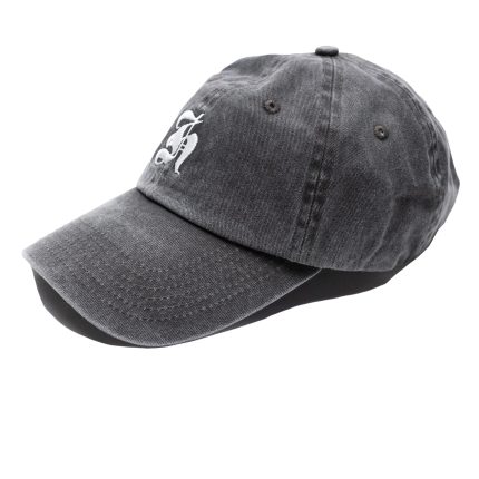 Homme Plus Old English Acid Wash Cap