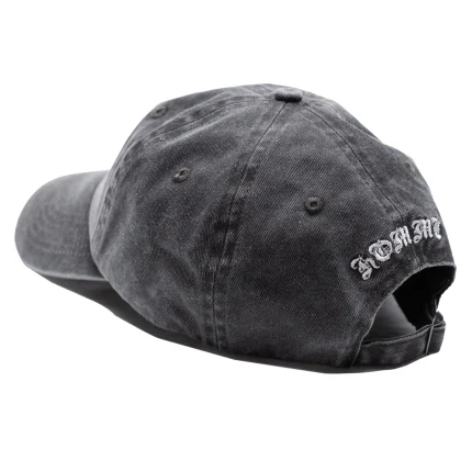 Homme Plus Old English Acid Wash Cap