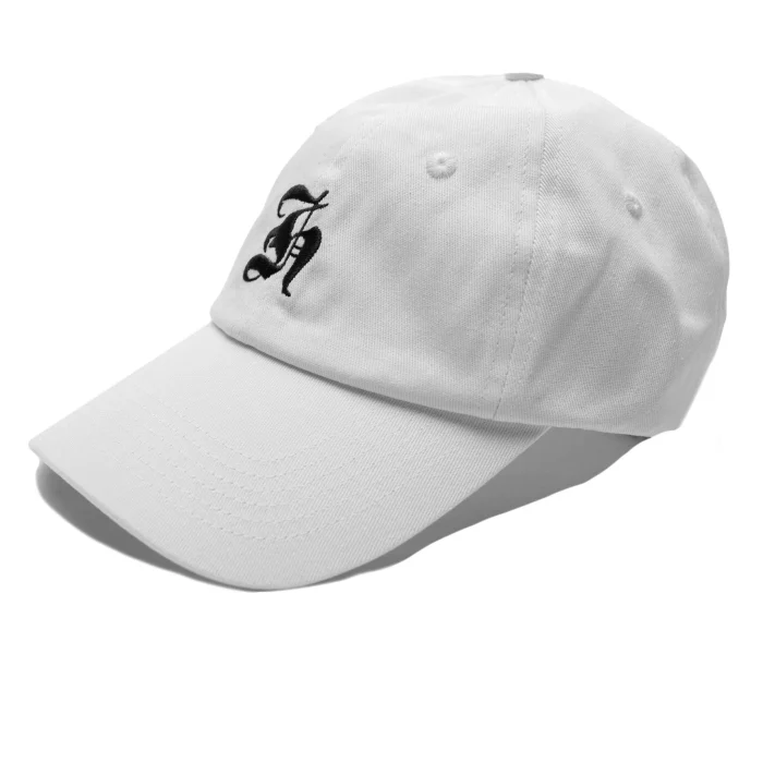 Homme Plus Old English Acid Wash Cap