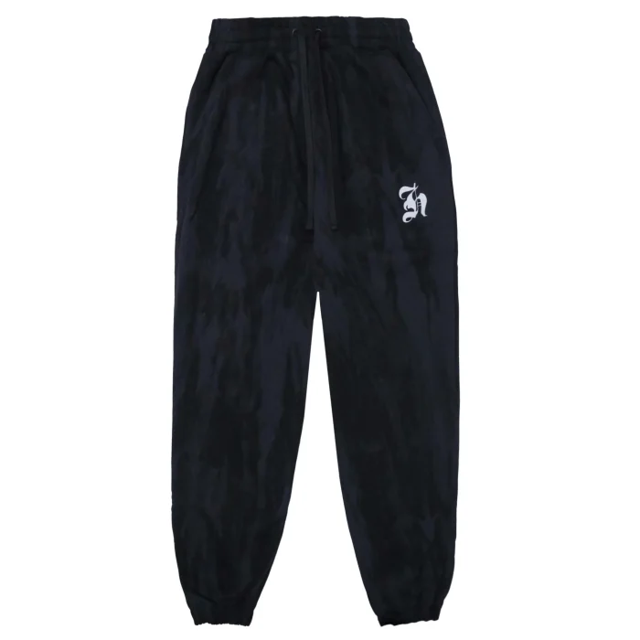 Homme Plus Old English Acid Wash Jogger