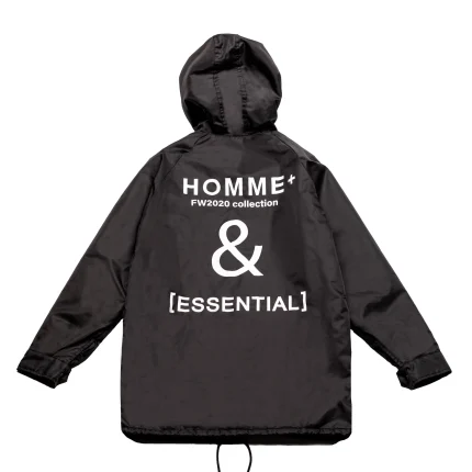 Homme Plus Quilted Coach Jacket