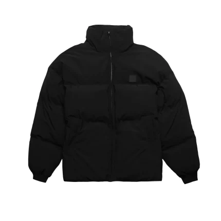 Homme Plus Rubber Patch Puffer Jacket