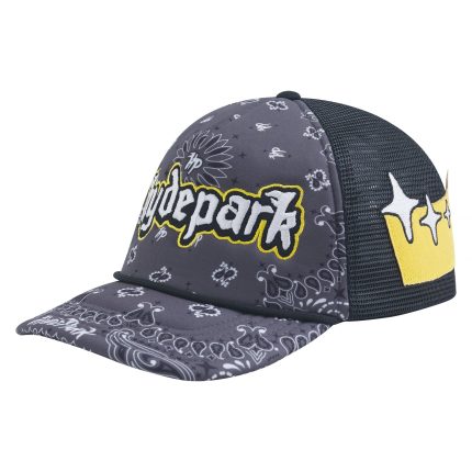 Hyde Park HP Bandana Trucker Hat Black