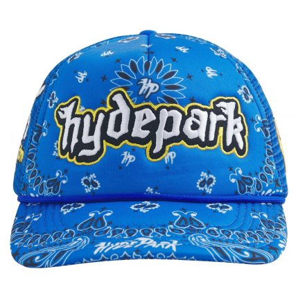 Hyde Park HP Bandana Trucker Hat Blue