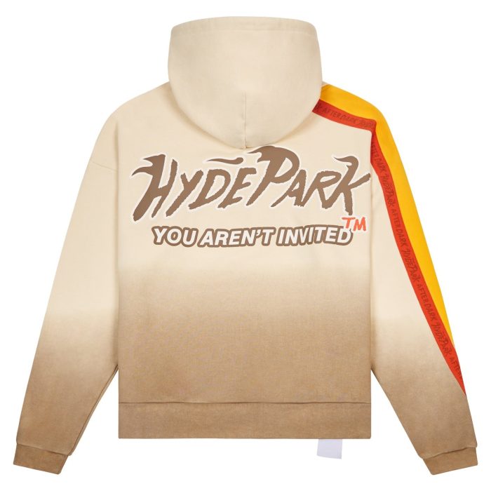 Hyde Park Race to the Top Hoodie Cream