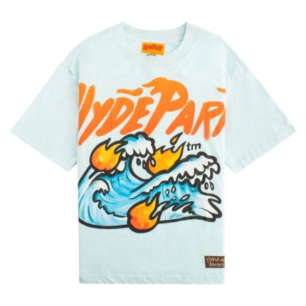 Hyde Park Tsunami Weekend Tee Light Blue