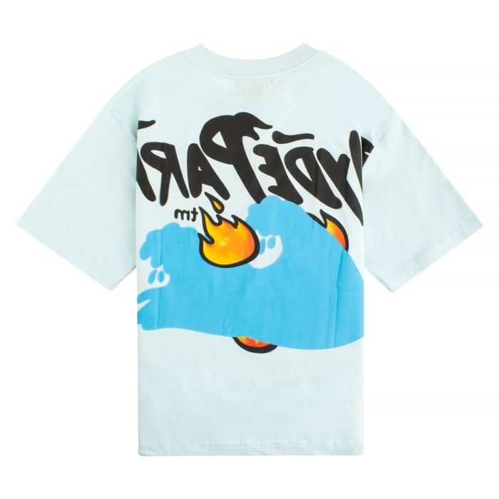 Hyde Park Tsunami Weekend Tee Light Blue