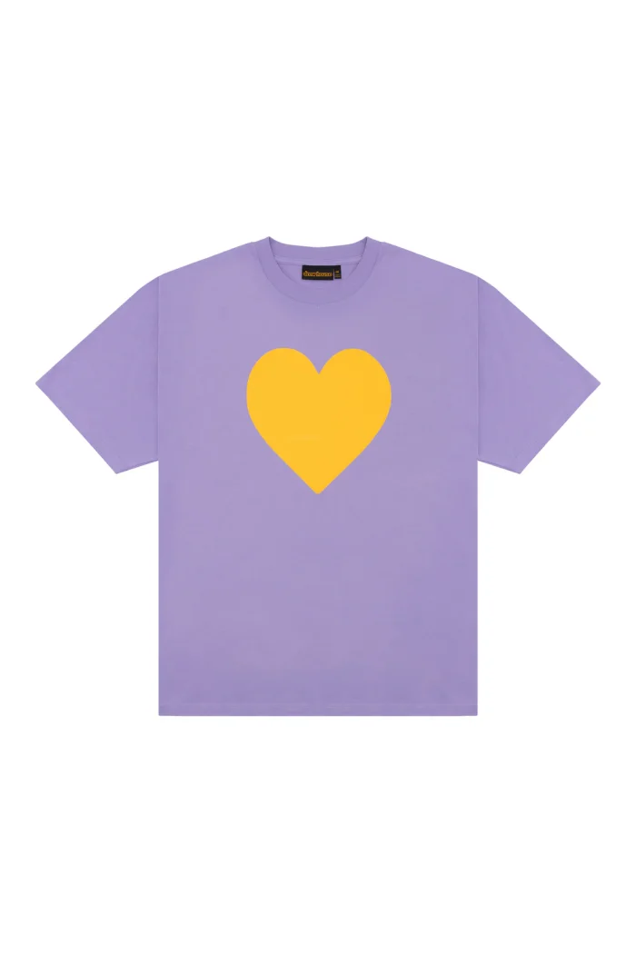 Grew House Love Ss Tee Lavender