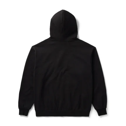 La Zip-up Hoodie Black