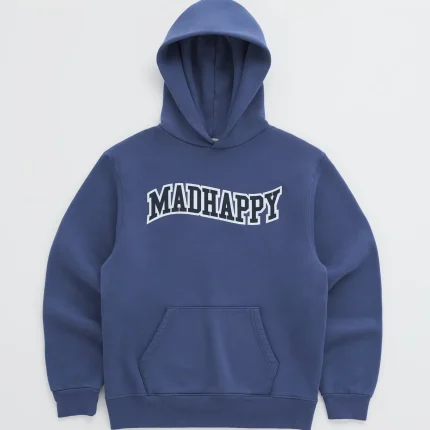 Madhappy Appliqué Wave Fleece Hoodie Oceana