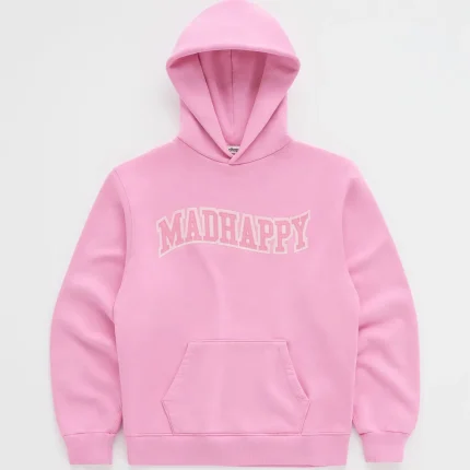 Madhappy Appliqué Wave Fleece Hoodie Punch