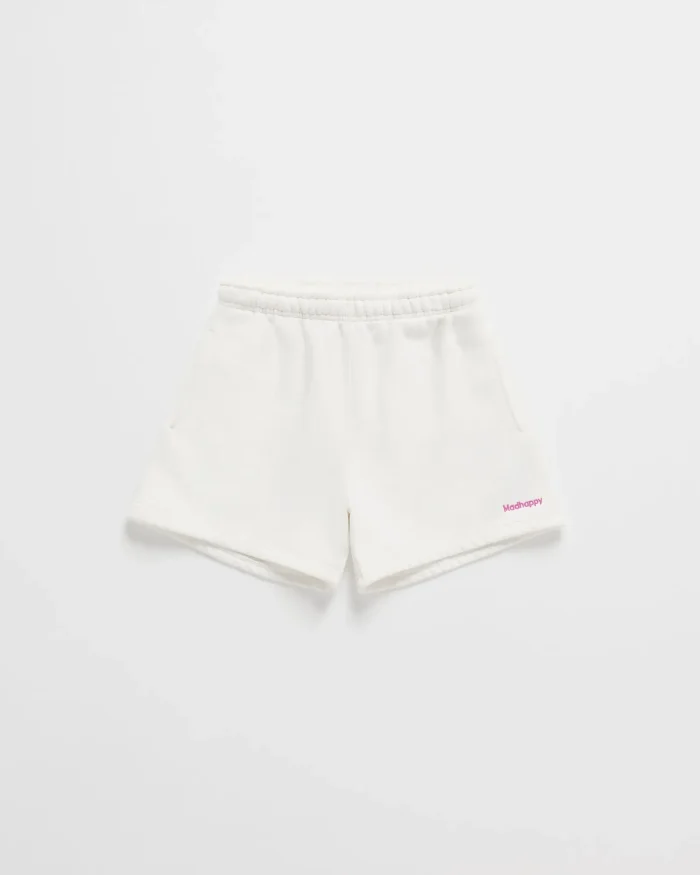Madhappy Classics Fleece Short White