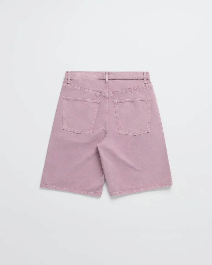 Madhappy Oversized Washed Twill Shorts Lilas