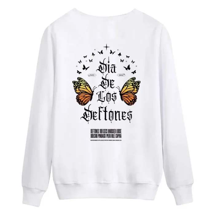Monarch Line Up Ivory Sweatshirt