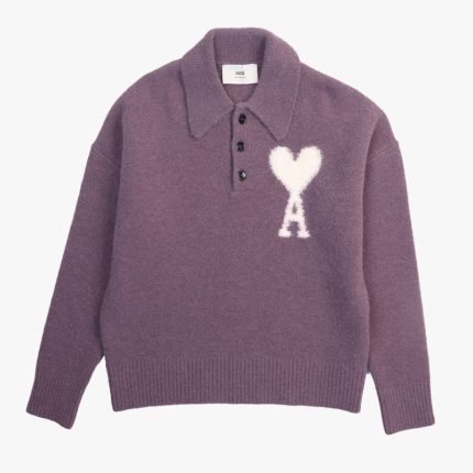 Polo ami de coeur ecru Lilac
