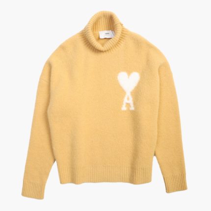 Pull col cheminee adc ecru Mustard
