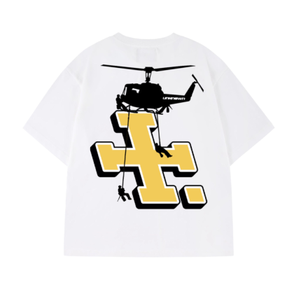 Rizla x Unknown Heli Tee – White