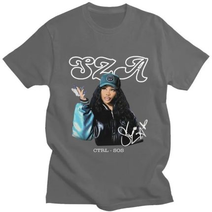 SZA Ctrl Grey Shirt
