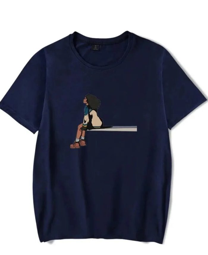 SZA Merch Blue Shirt