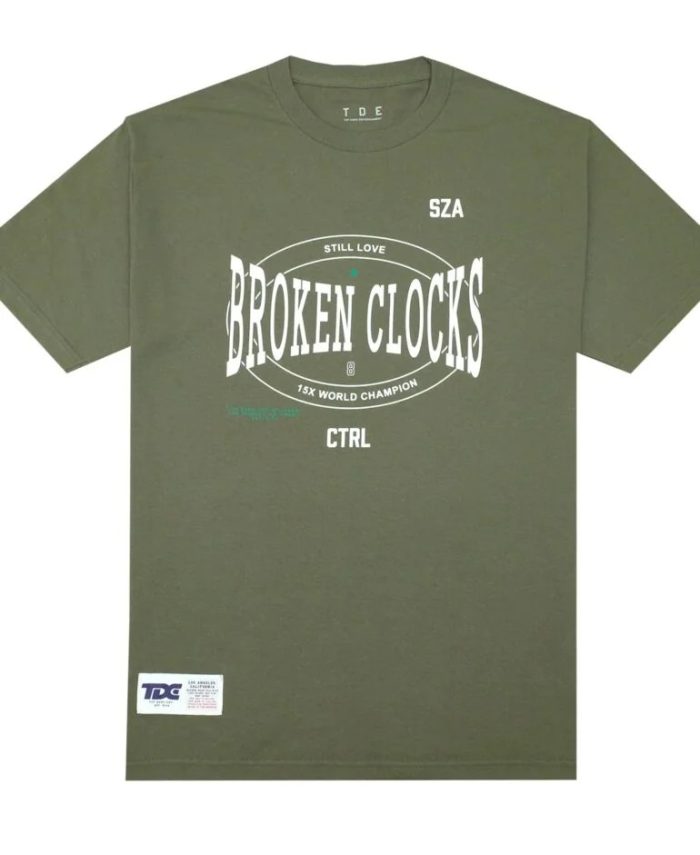 SZA Merch Broken Clocks Shirt